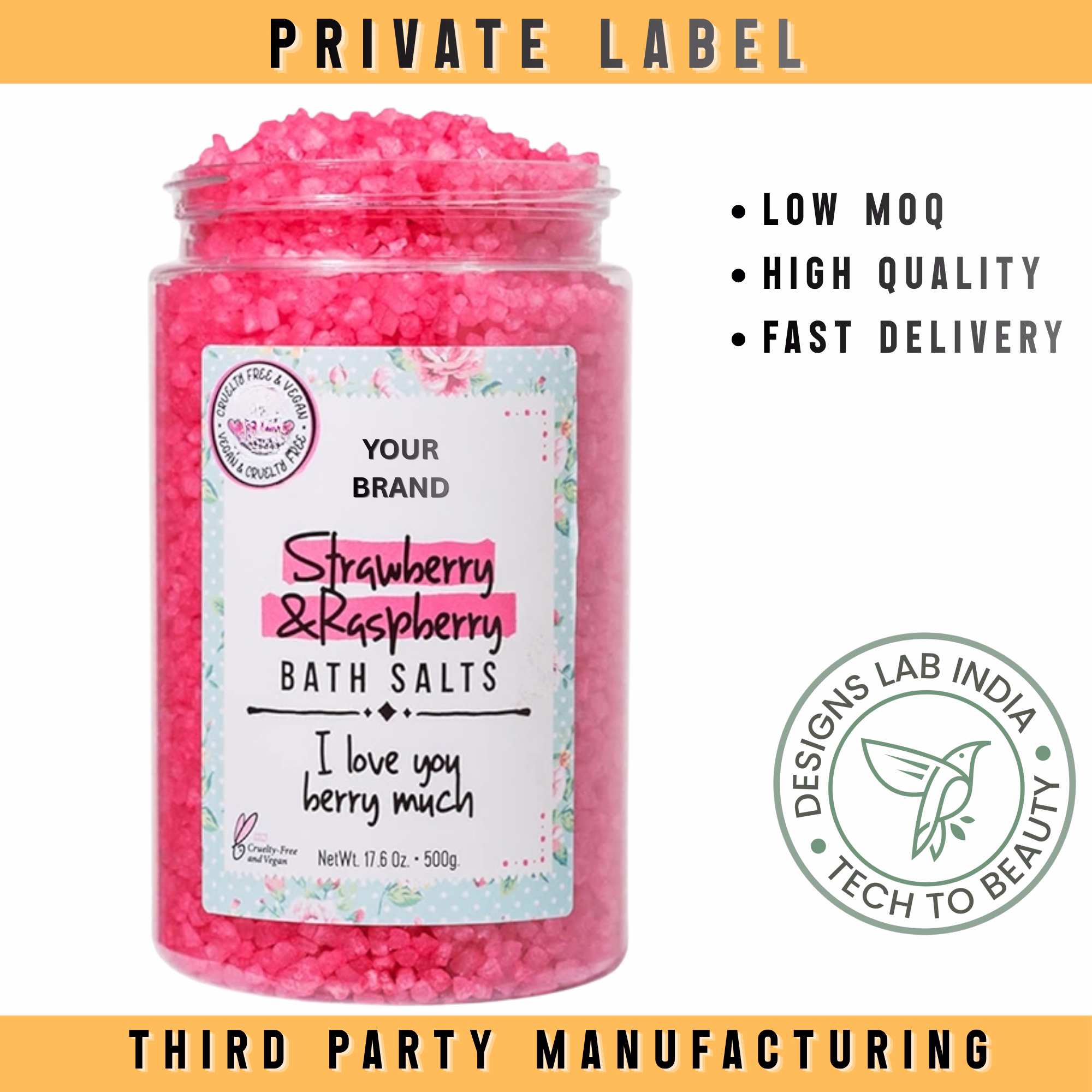 Strawberry Bath Salt
